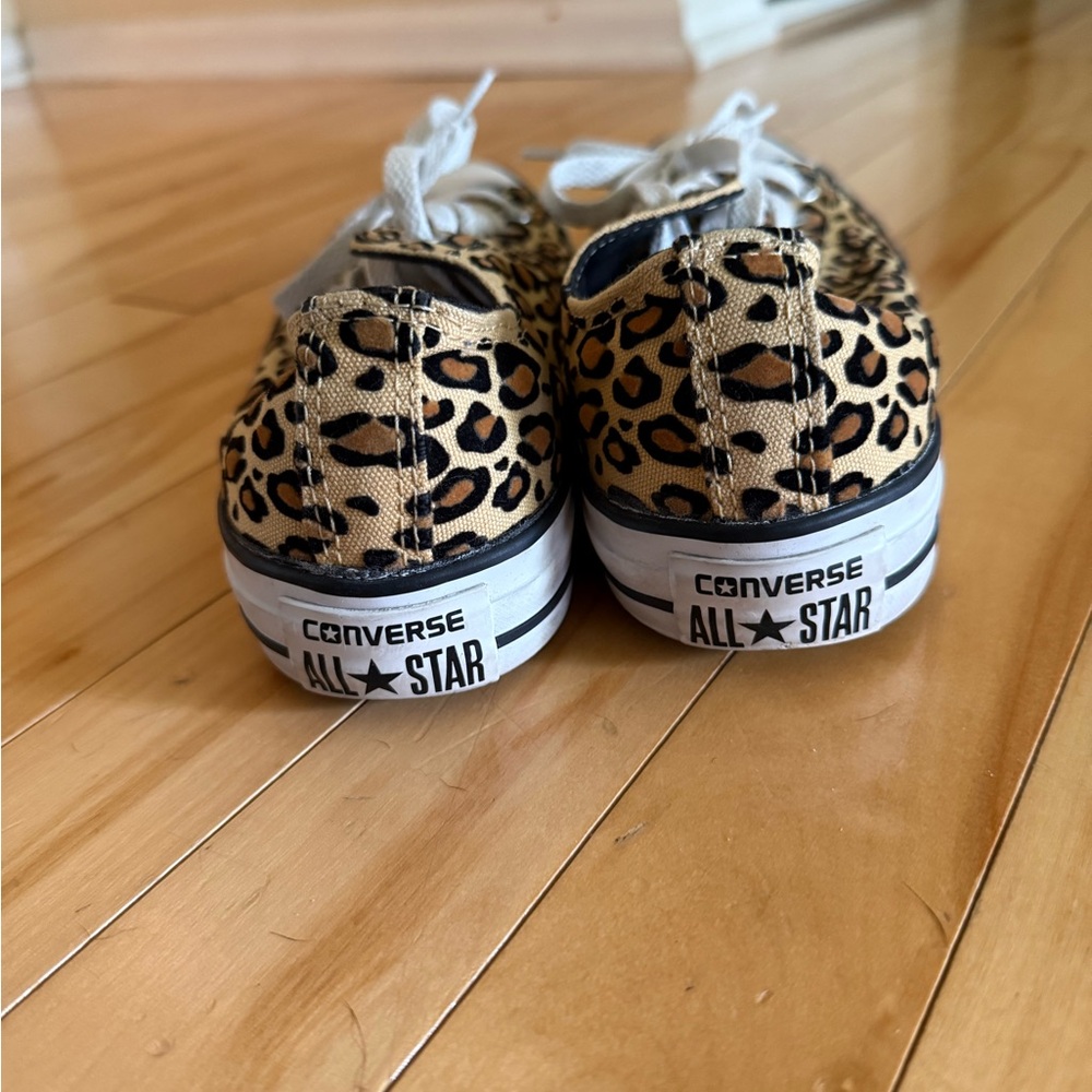 Converse Leopard print low top sneakers - Picture 3 of 5